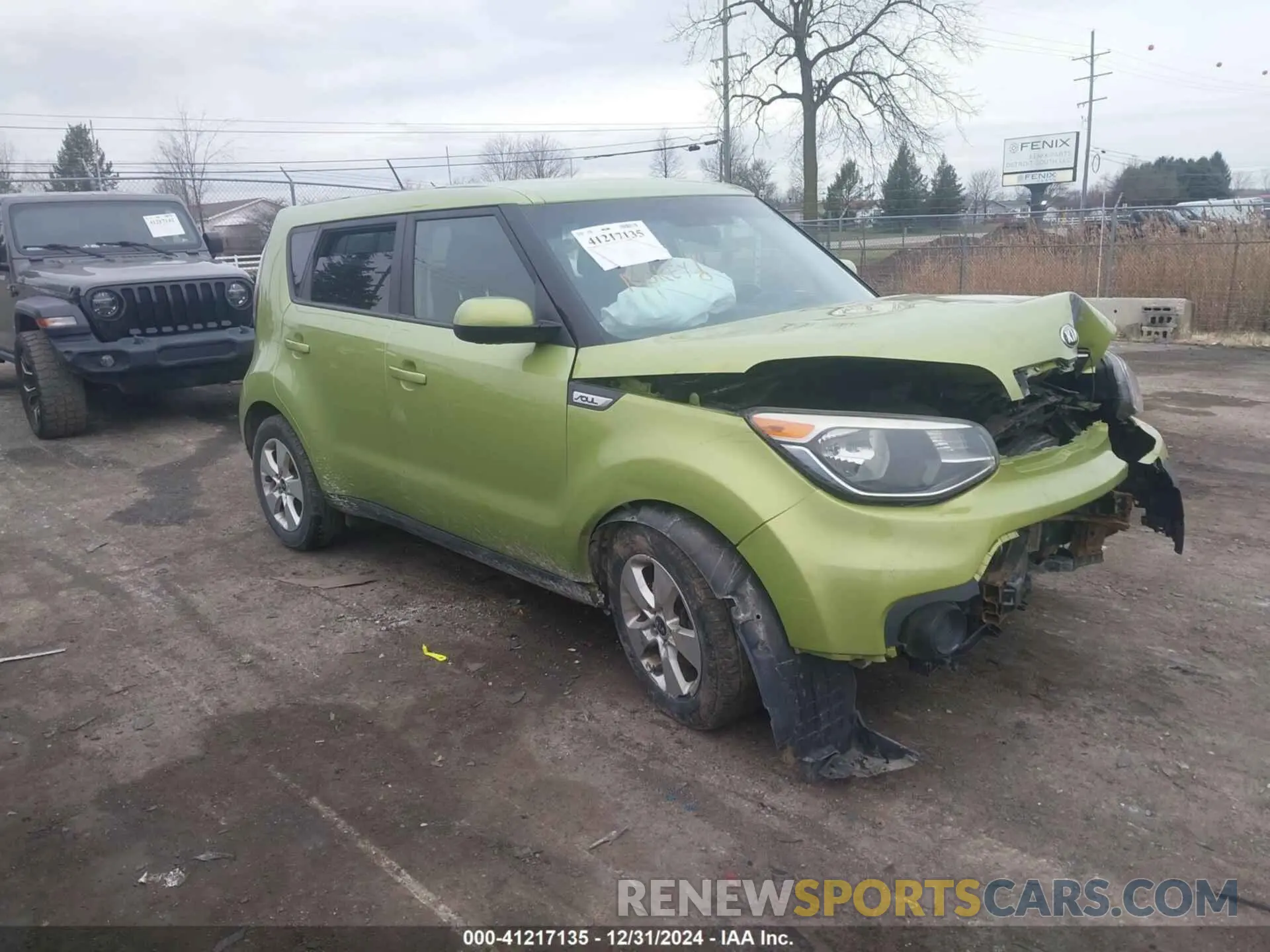 1 Фотография поврежденного автомобиля KNDJN2A22K7917047 KIA SOUL 2019