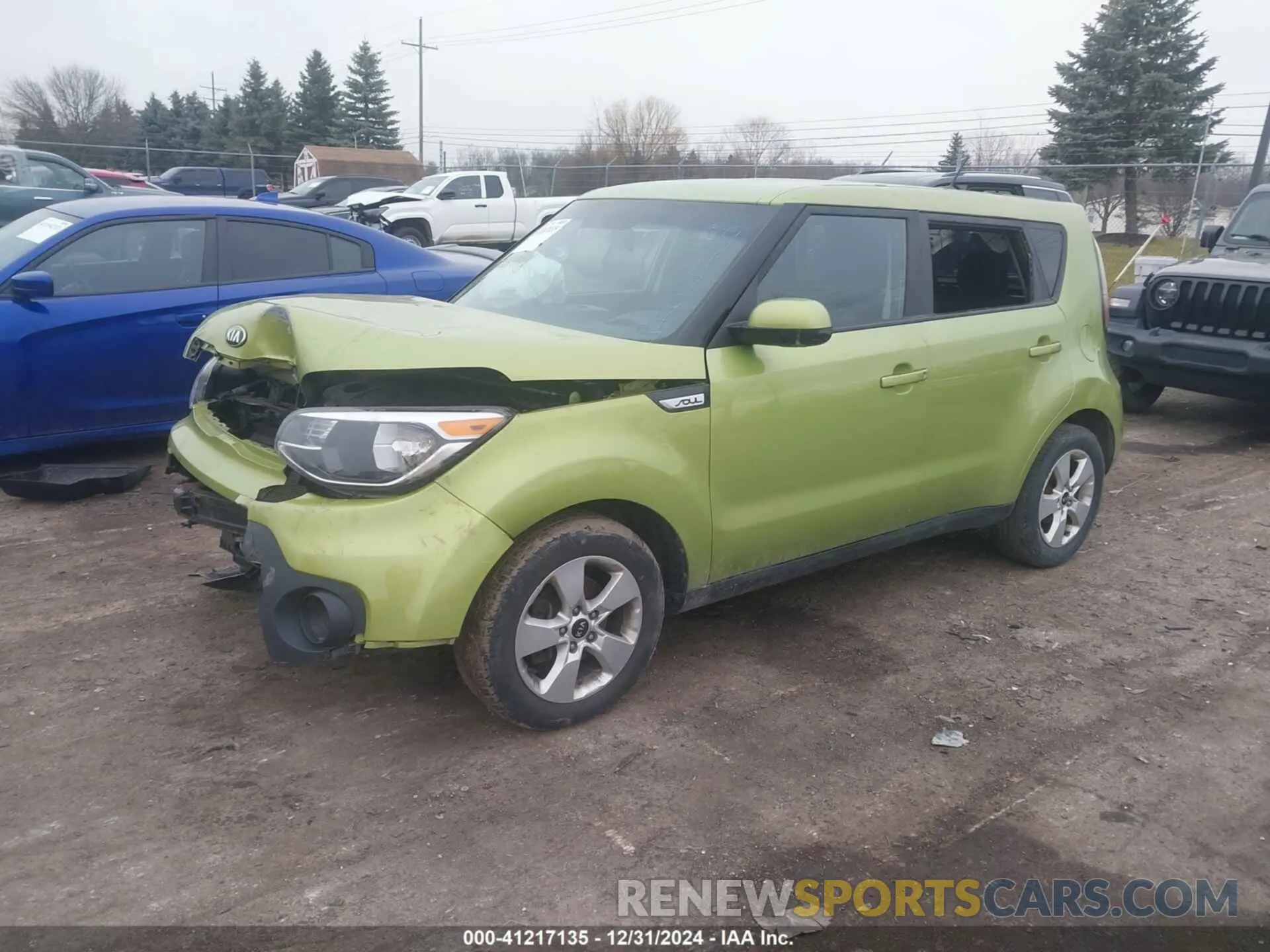 2 Фотография поврежденного автомобиля KNDJN2A22K7917047 KIA SOUL 2019