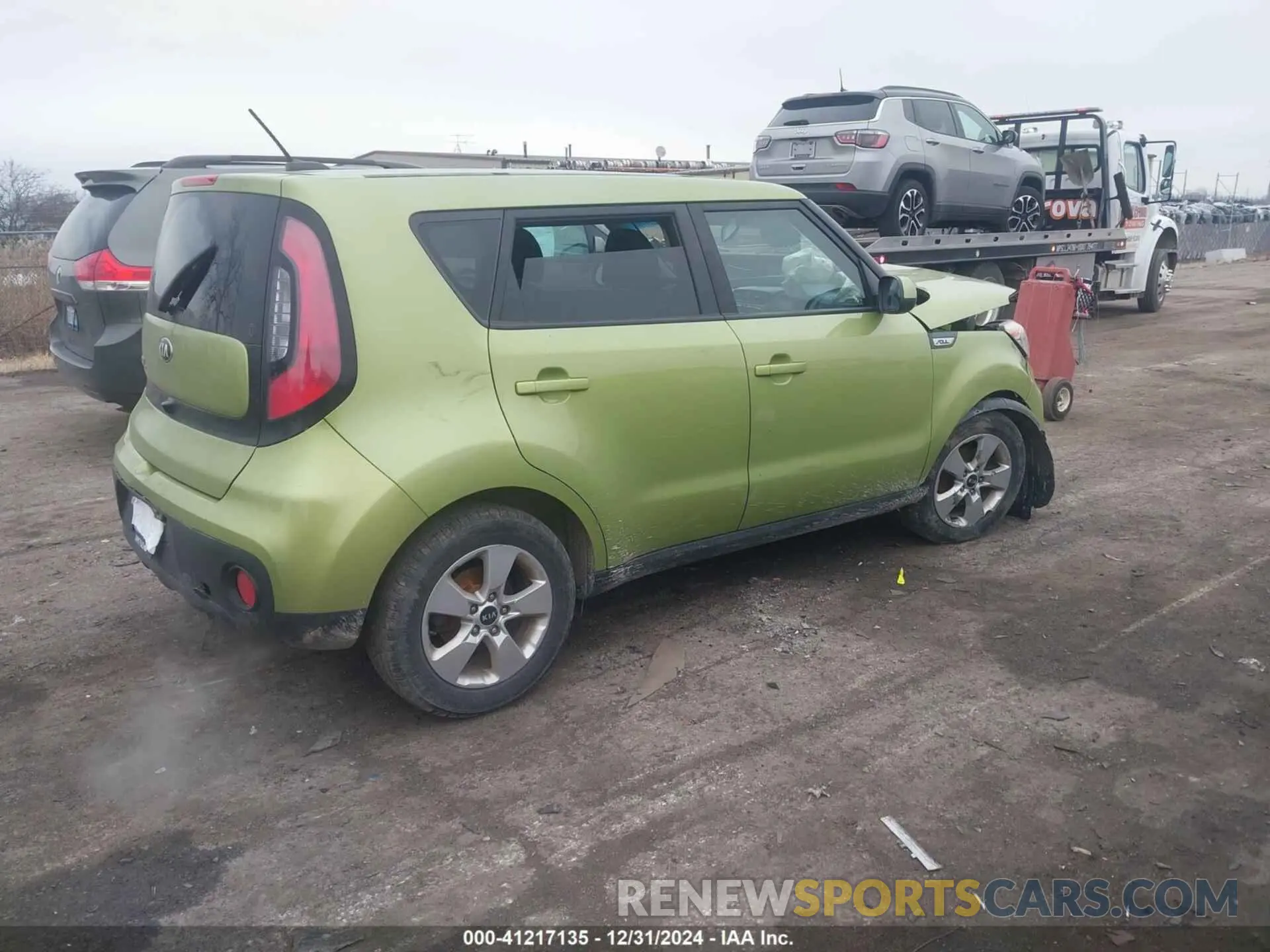 4 Фотография поврежденного автомобиля KNDJN2A22K7917047 KIA SOUL 2019