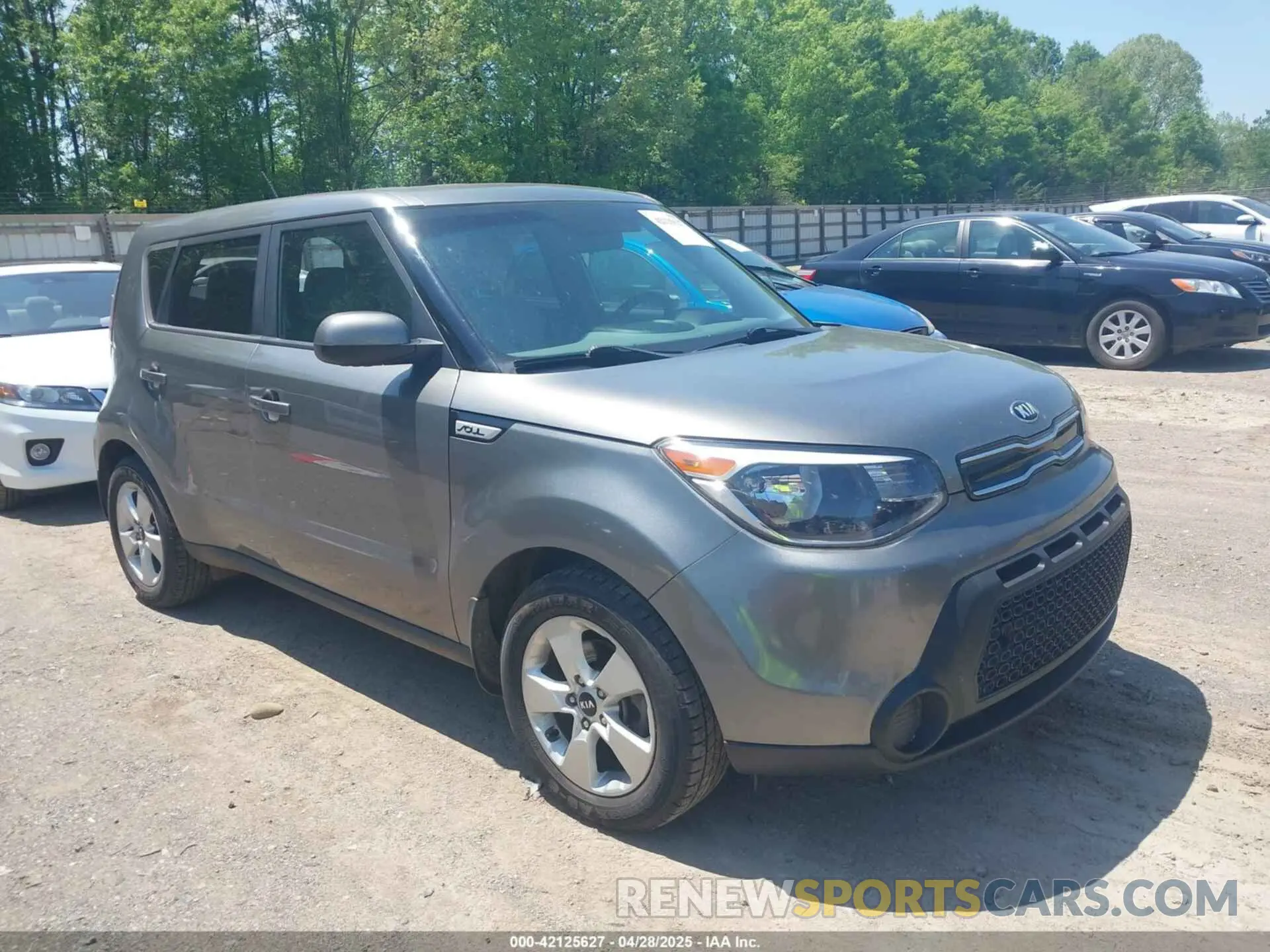 1 Photograph of a damaged car KNDJN2A23K7003146 KIA SOUL 2019