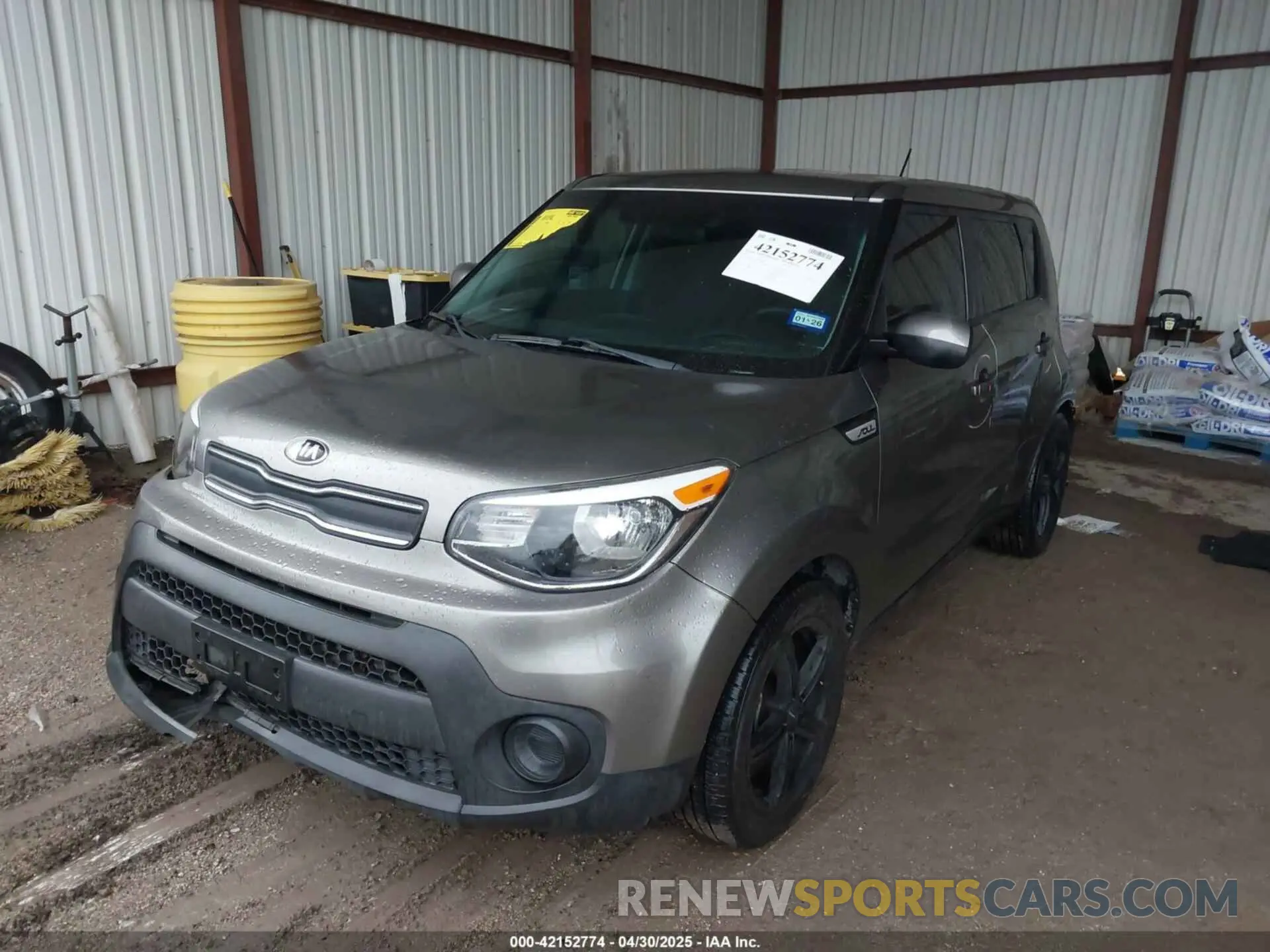 2 Photograph of a damaged car KNDJN2A23K7640585 KIA SOUL 2019