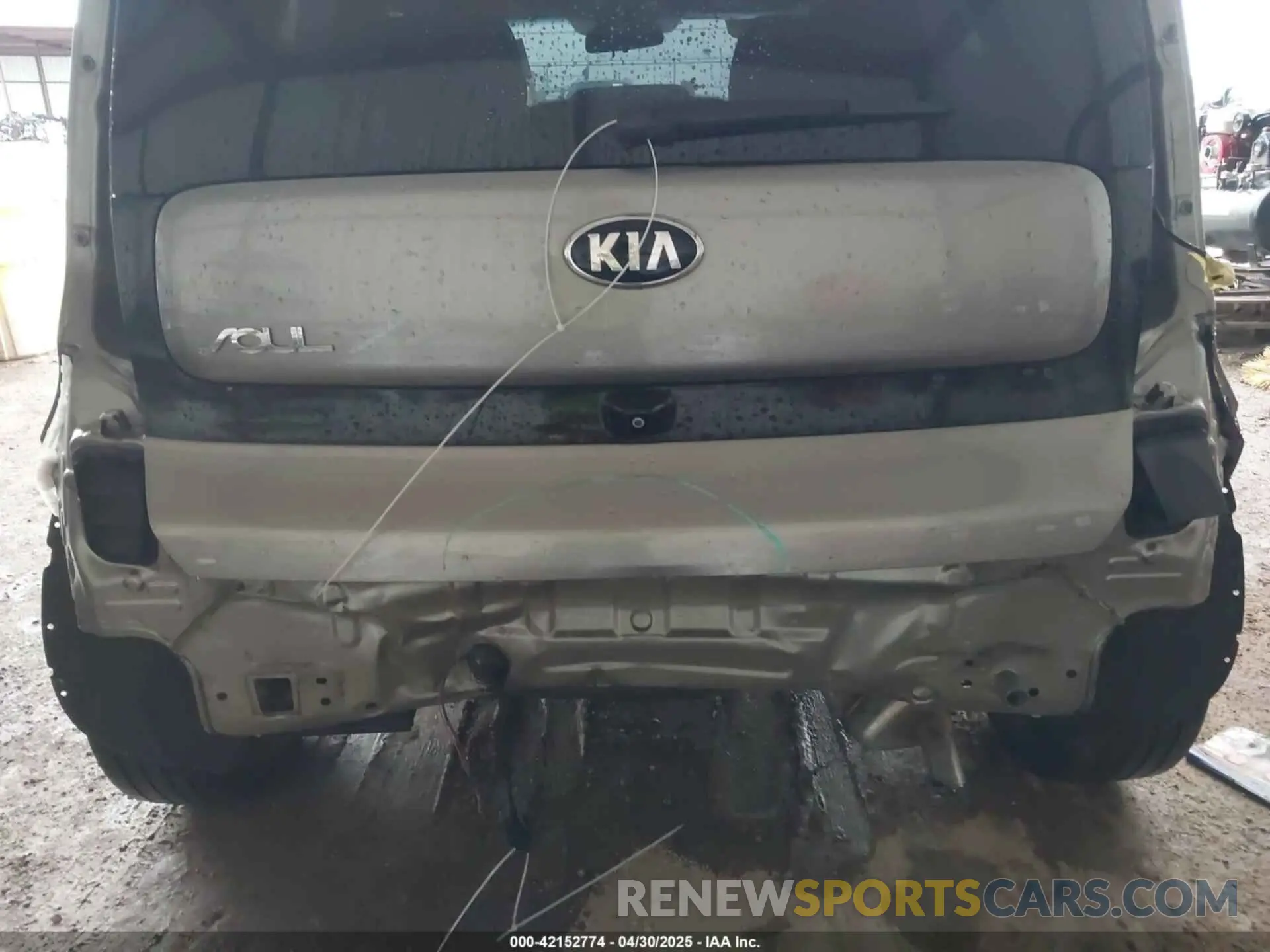 6 Photograph of a damaged car KNDJN2A23K7640585 KIA SOUL 2019