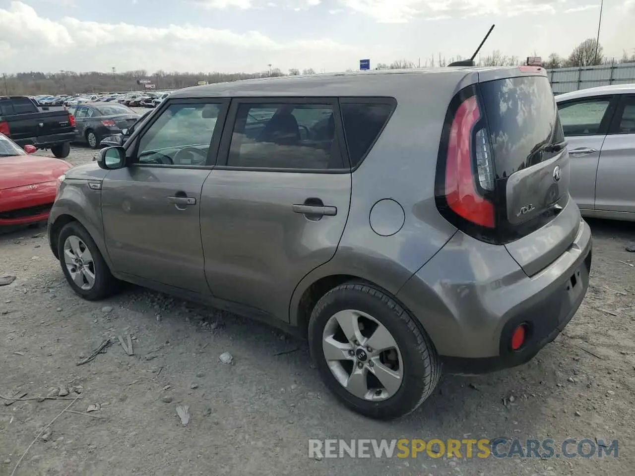 2 Photograph of a damaged car KNDJN2A23K7669990 KIA SOUL 2019