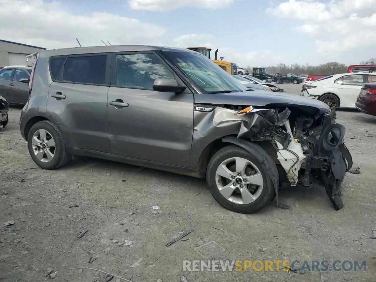 4 Photograph of a damaged car KNDJN2A23K7669990 KIA SOUL 2019