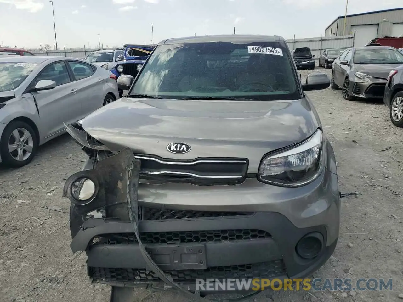 5 Photograph of a damaged car KNDJN2A23K7669990 KIA SOUL 2019
