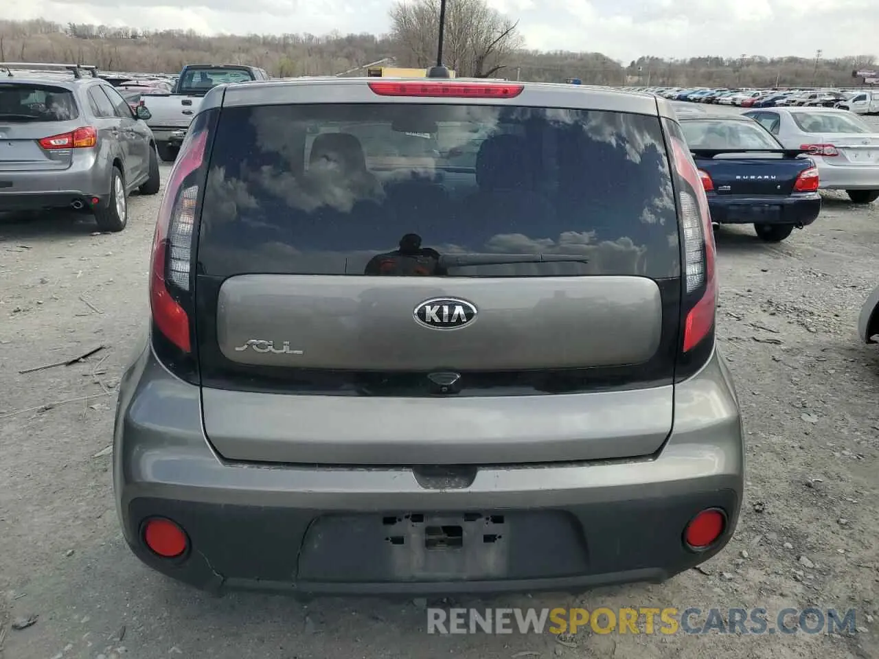 6 Photograph of a damaged car KNDJN2A23K7669990 KIA SOUL 2019