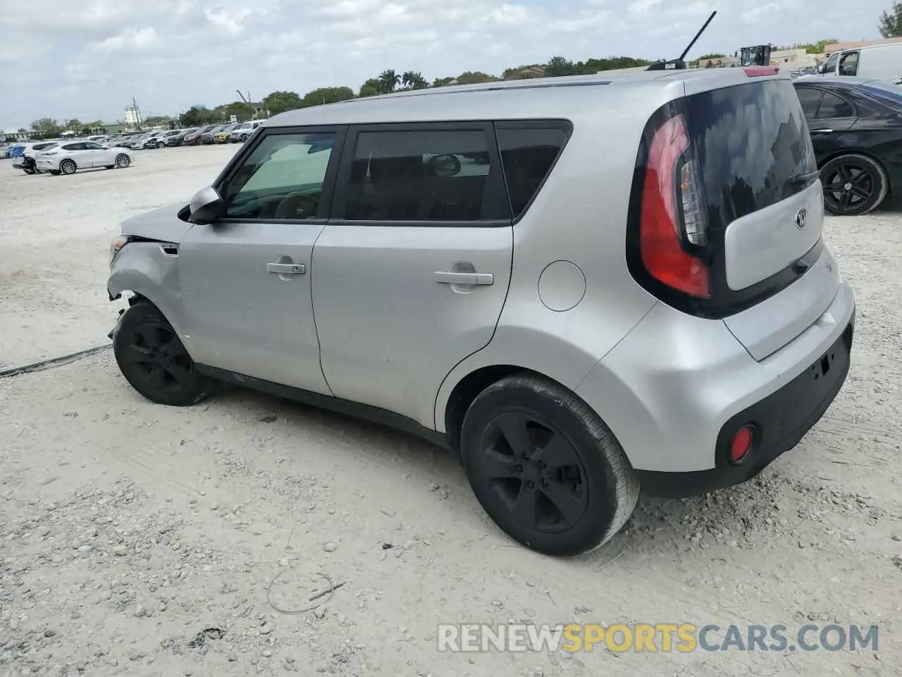 2 Фотография поврежденного автомобиля KNDJN2A23K7687583 KIA SOUL 2019