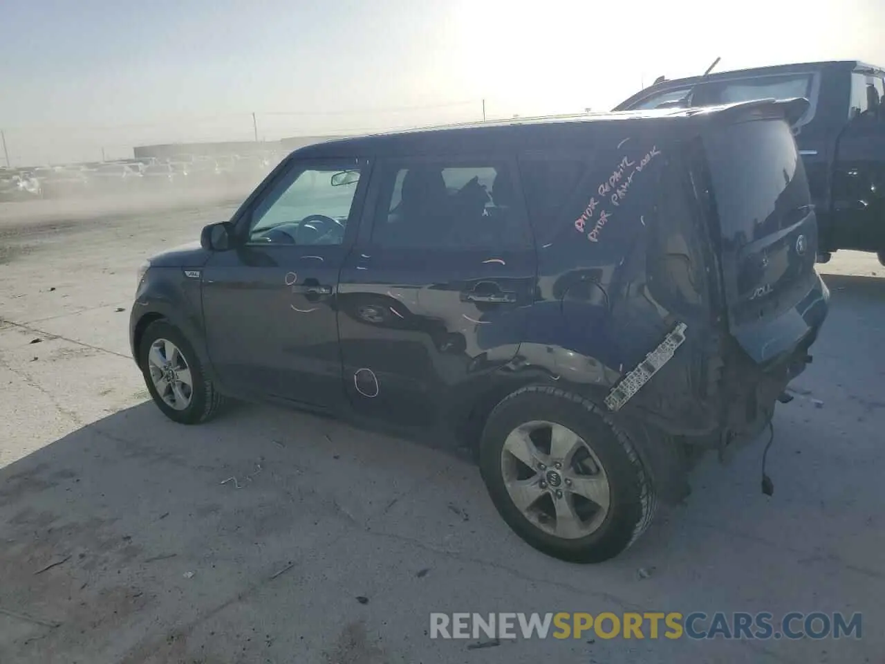2 Photograph of a damaged car KNDJN2A23K7695232 KIA SOUL 2019