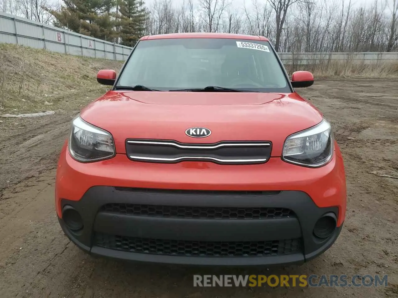 5 Фотография поврежденного автомобиля KNDJN2A24K7655435 KIA SOUL 2019
