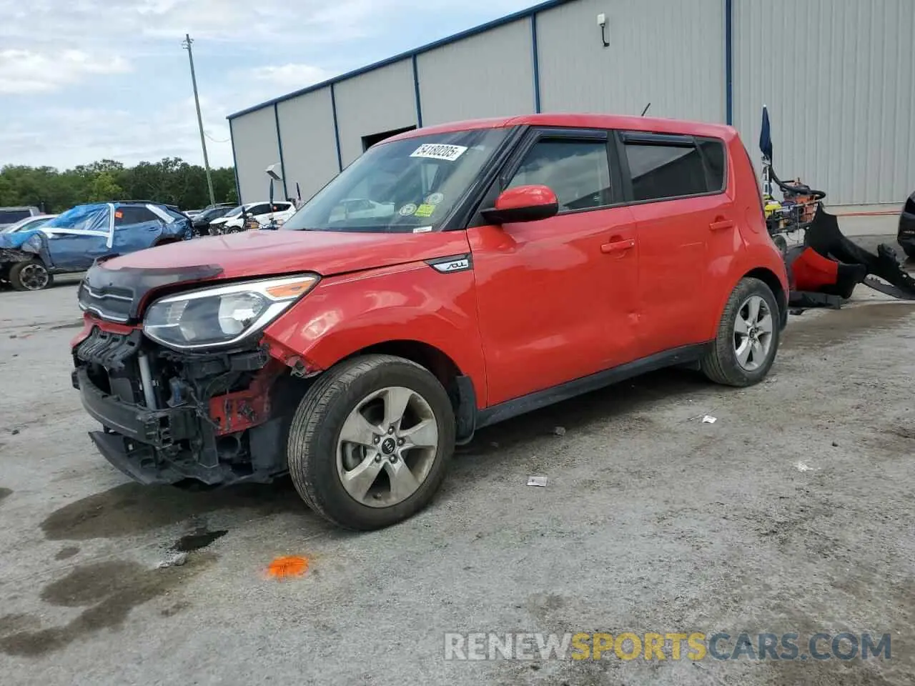 1 Фотография поврежденного автомобиля KNDJN2A24K7659145 KIA SOUL 2019