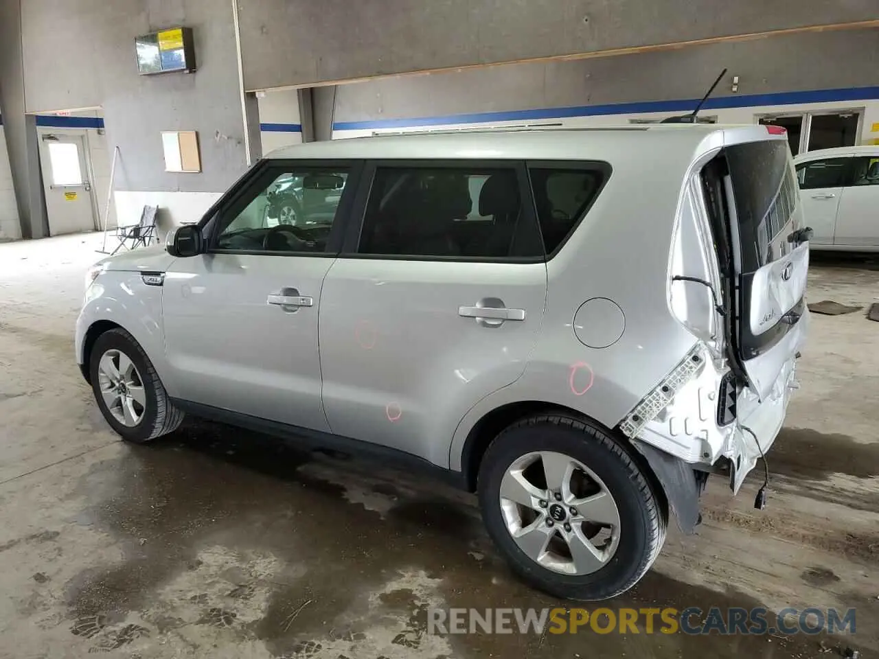 2 Photograph of a damaged car KNDJN2A24K7686166 KIA SOUL 2019