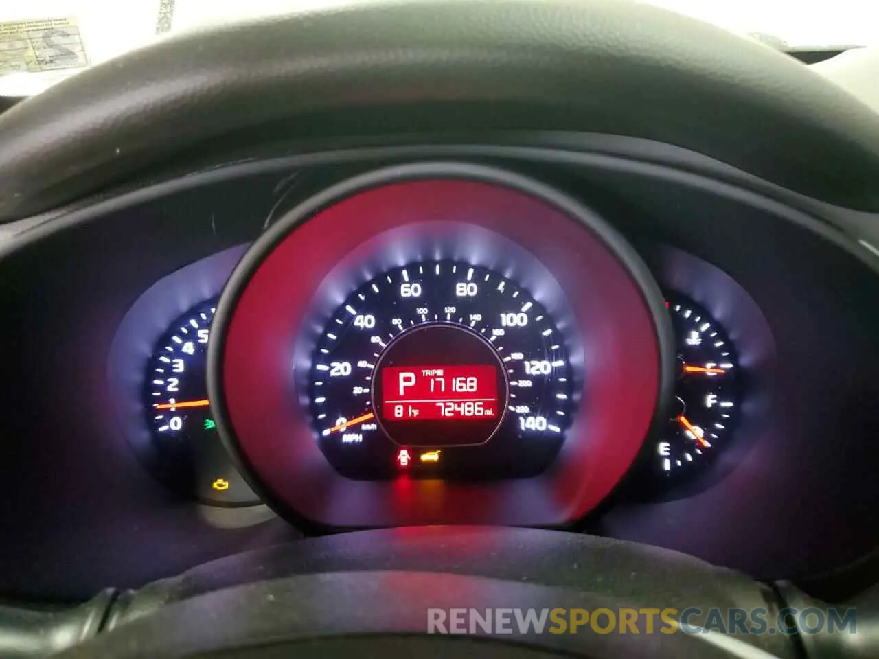 9 Photograph of a damaged car KNDJN2A24K7686166 KIA SOUL 2019