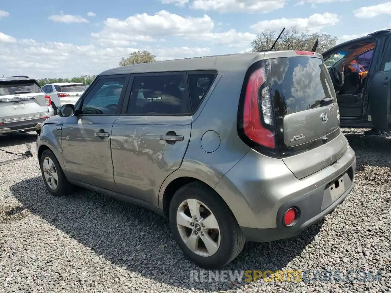 2 Photograph of a damaged car KNDJN2A24K7699869 KIA SOUL 2019