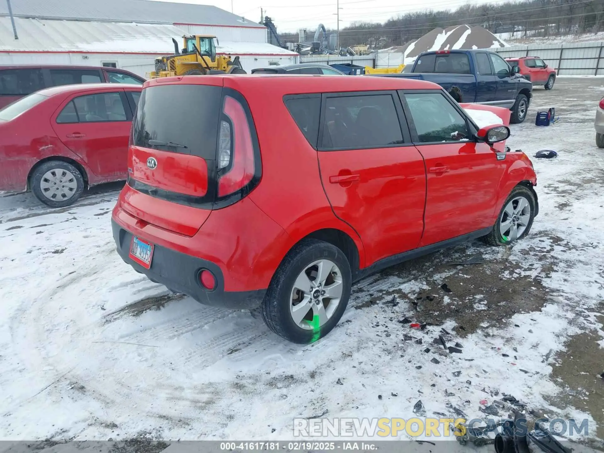 4 Photograph of a damaged car KNDJN2A25K7007070 KIA SOUL 2019