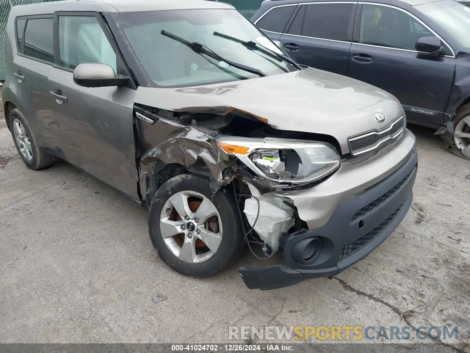 6 Photograph of a damaged car KNDJN2A25K7025634 KIA SOUL 2019