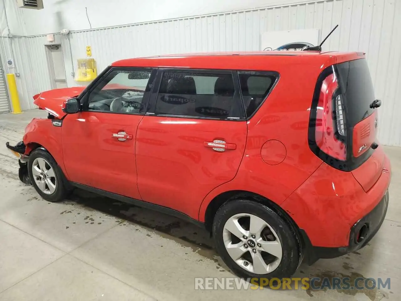 2 Photograph of a damaged car KNDJN2A25K7661423 KIA SOUL 2019