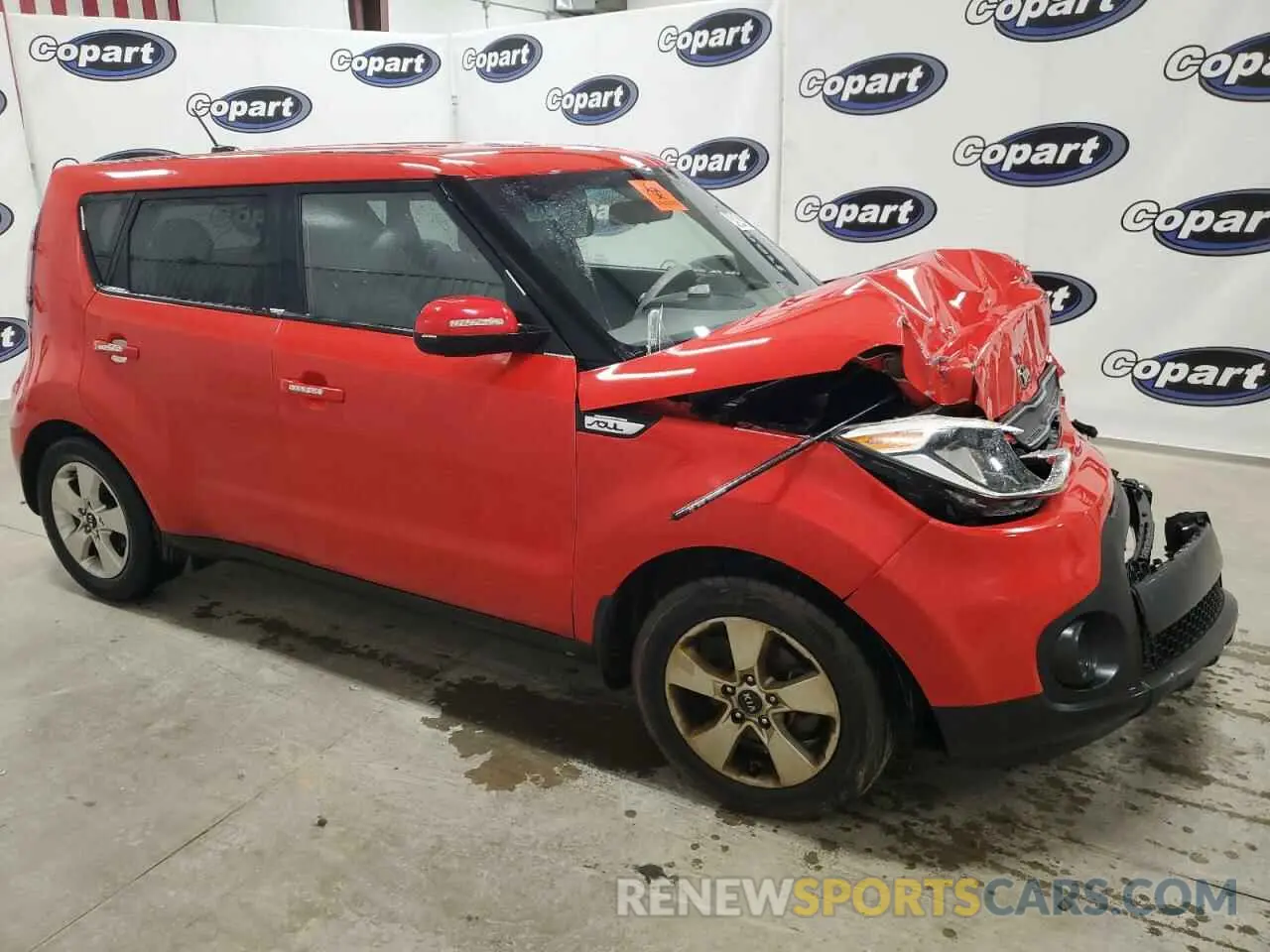 4 Photograph of a damaged car KNDJN2A25K7661423 KIA SOUL 2019