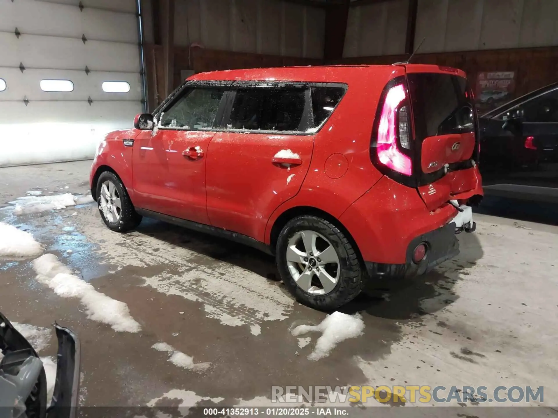 3 Photograph of a damaged car KNDJN2A26K7687612 KIA SOUL 2019