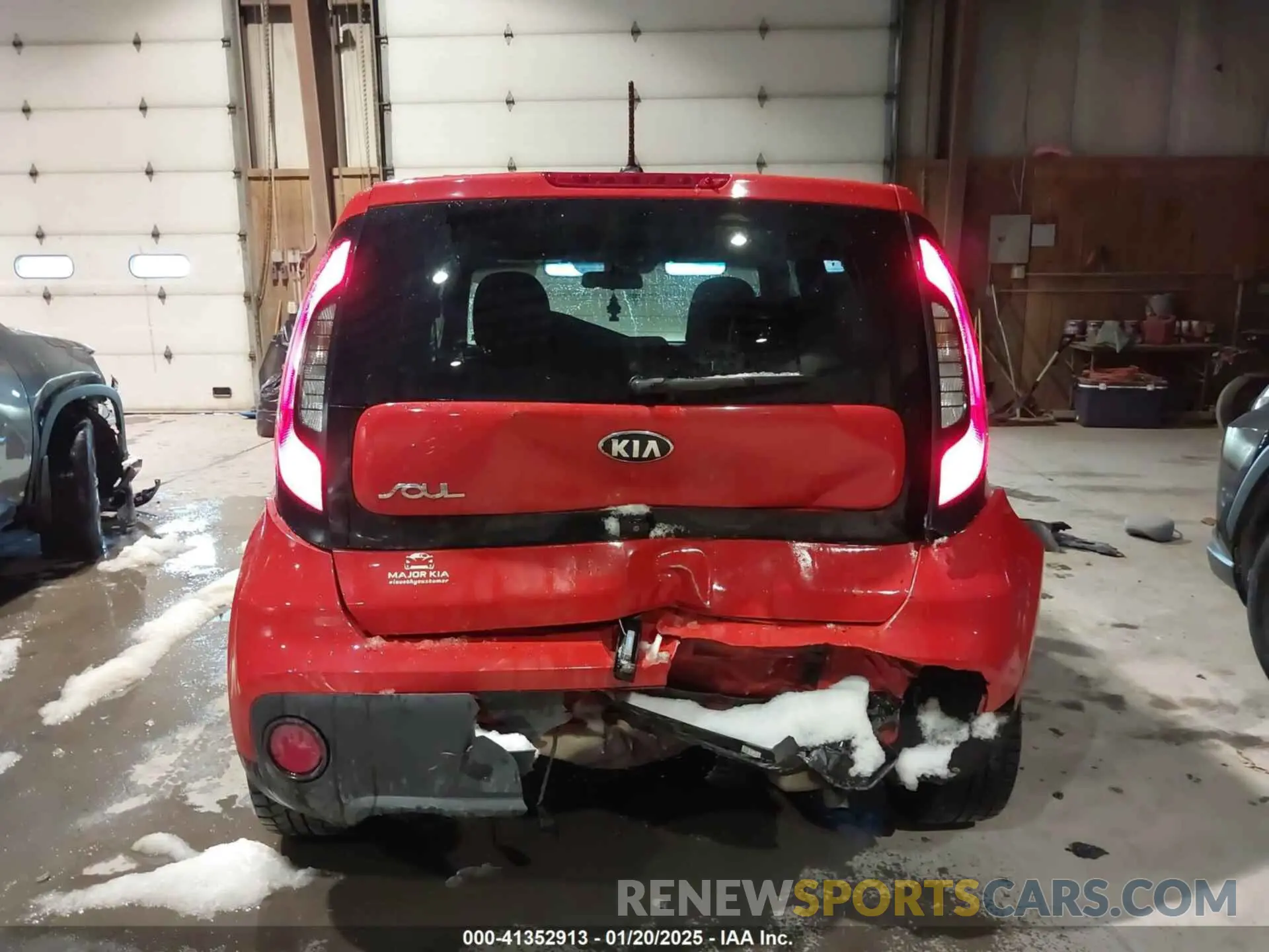 6 Photograph of a damaged car KNDJN2A26K7687612 KIA SOUL 2019
