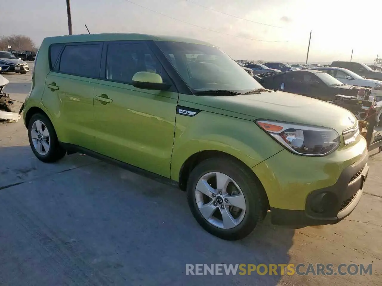 4 Photograph of a damaged car KNDJN2A26K7916077 KIA SOUL 2019
