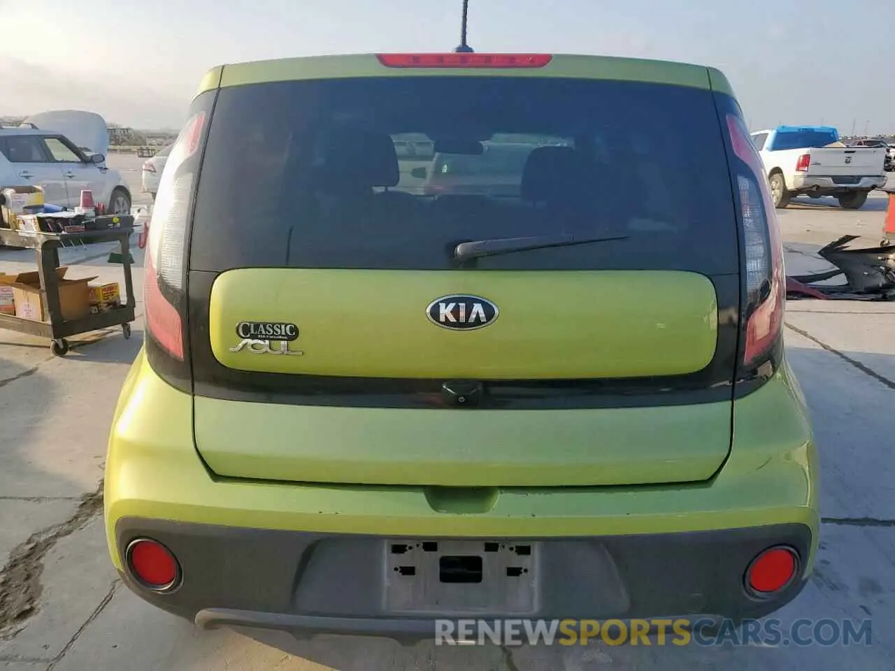 6 Photograph of a damaged car KNDJN2A26K7916077 KIA SOUL 2019