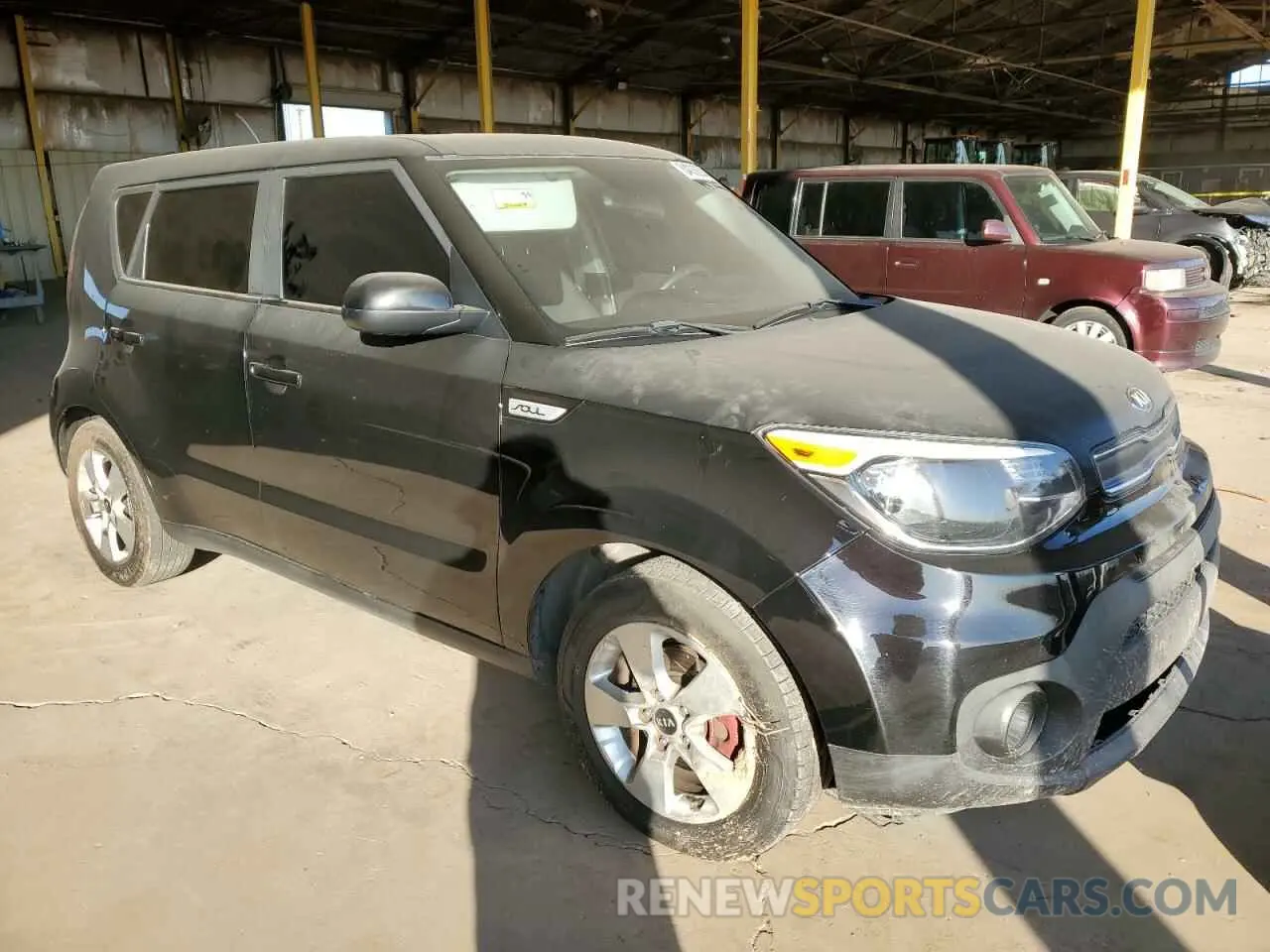 4 Photograph of a damaged car KNDJN2A26K7917696 KIA SOUL 2019