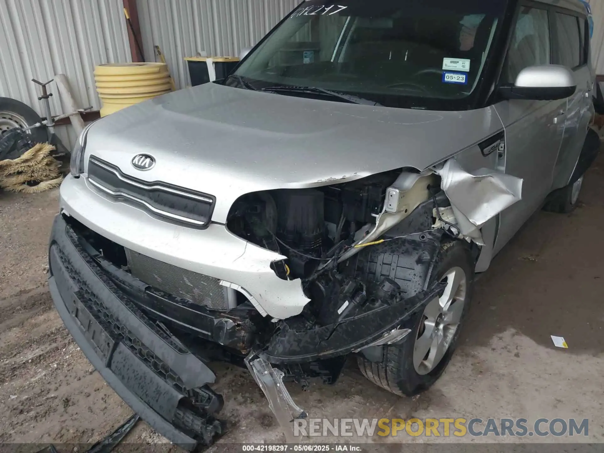 6 Photograph of a damaged car KNDJN2A27K7013680 KIA SOUL 2019