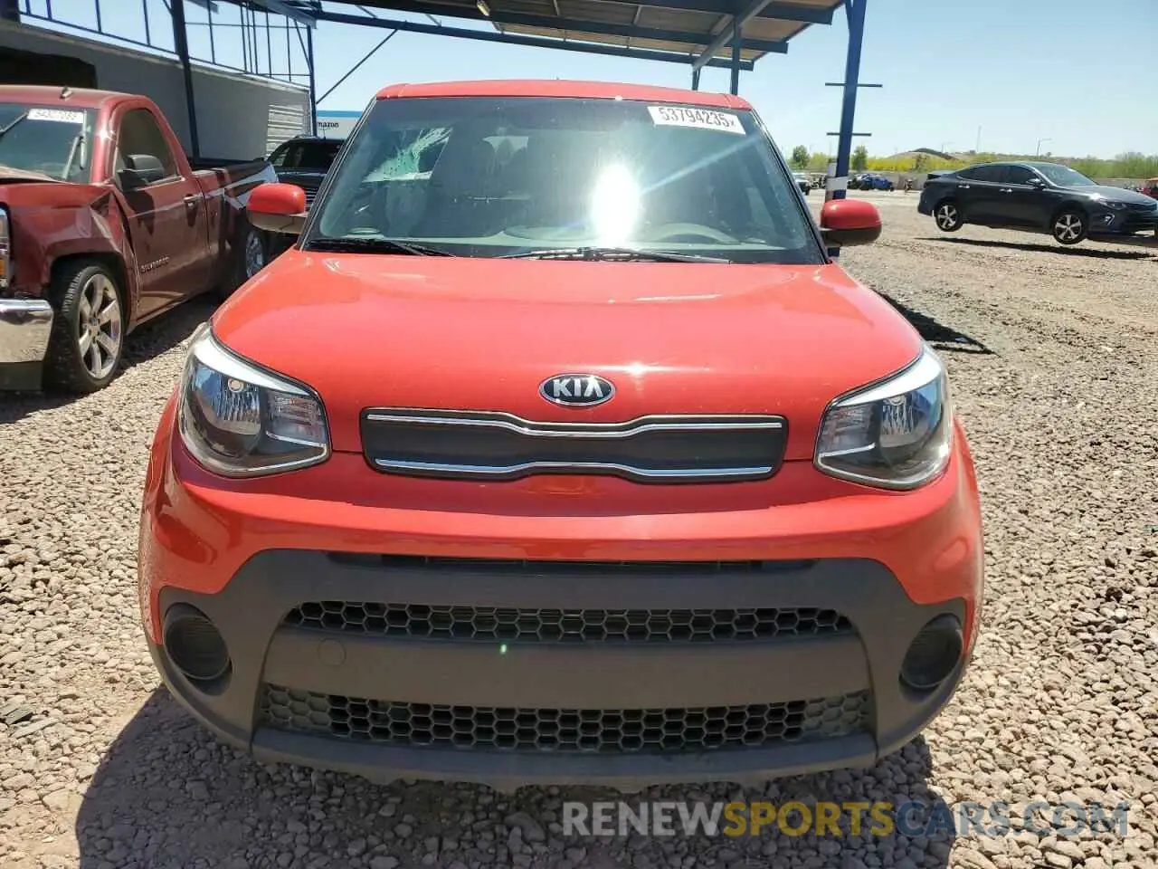 5 Фотография поврежденного автомобиля KNDJN2A27K7024887 KIA SOUL 2019