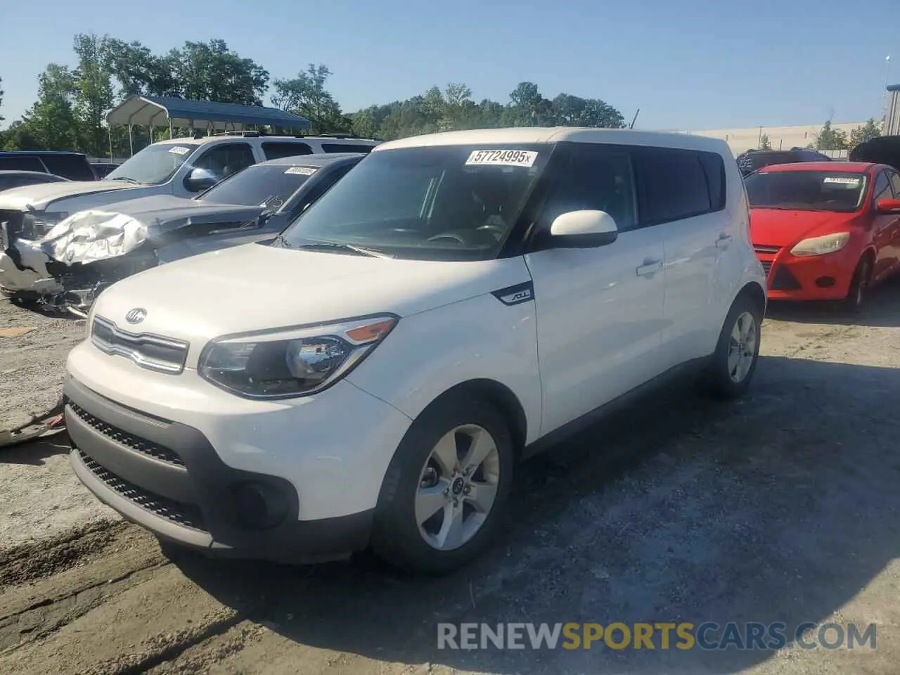 1 Фотография поврежденного автомобиля KNDJN2A27K7657132 KIA SOUL 2019