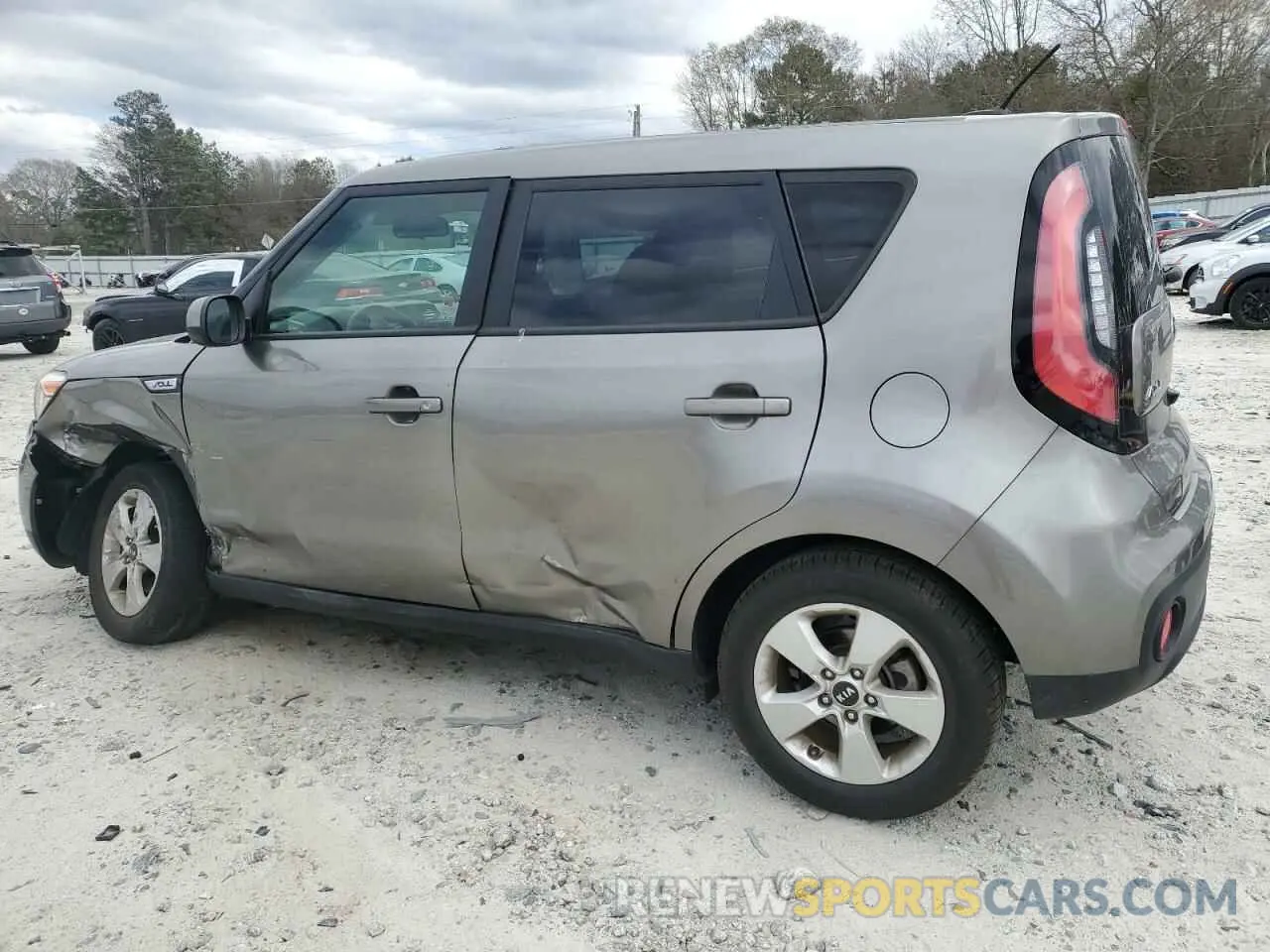 2 Photograph of a damaged car KNDJN2A27K7671712 KIA SOUL 2019
