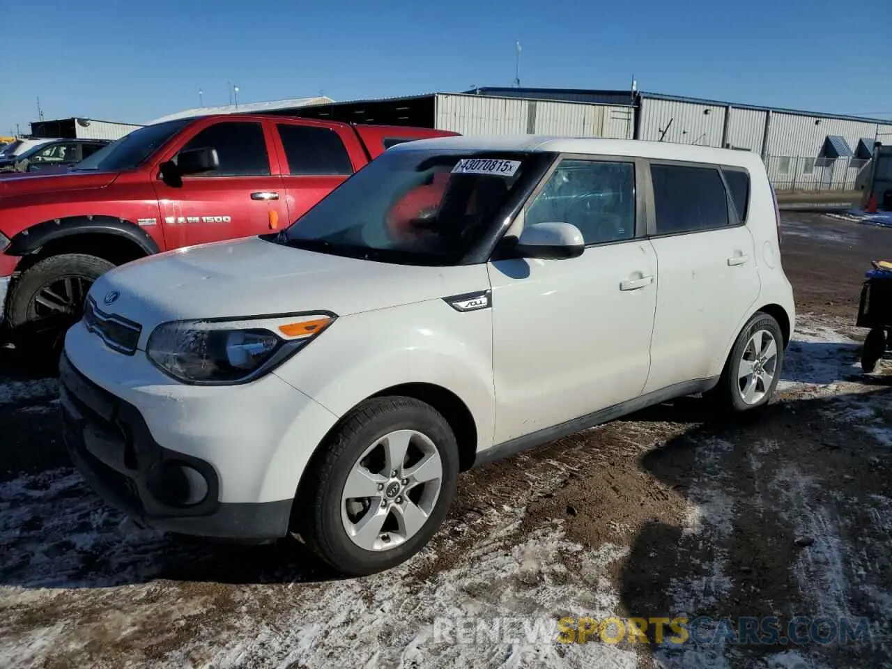 1 Photograph of a damaged car KNDJN2A27K7914001 KIA SOUL 2019