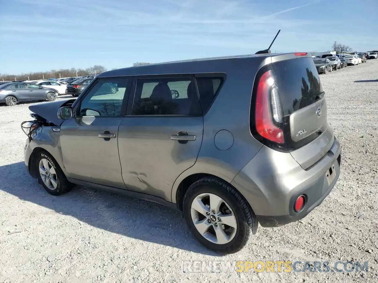 2 Photograph of a damaged car KNDJN2A28K7643837 KIA SOUL 2019