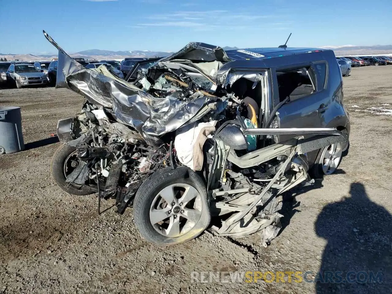 1 Фотография поврежденного автомобиля KNDJN2A28K7650285 KIA SOUL 2019
