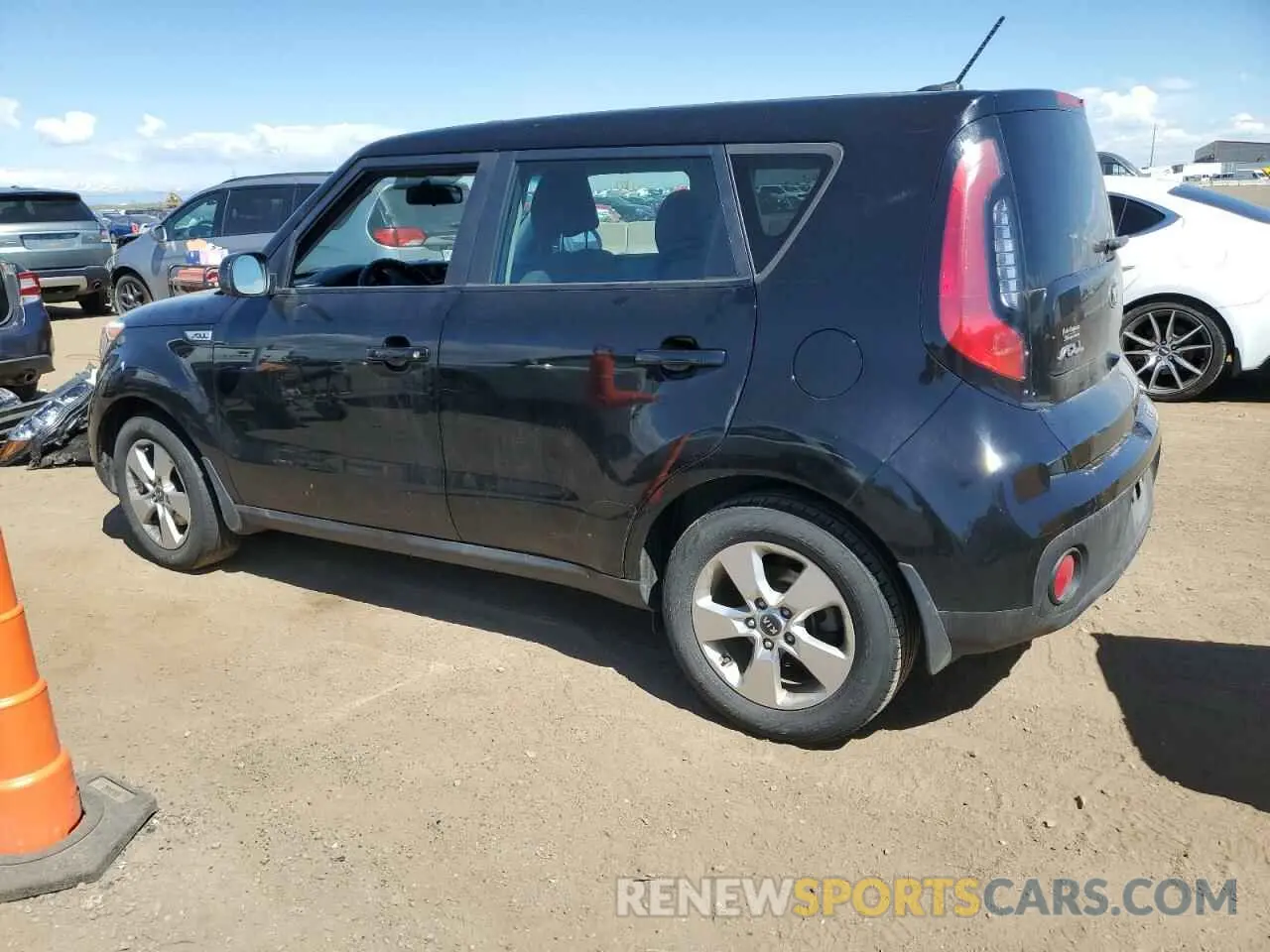 2 Photograph of a damaged car KNDJN2A29K7001773 KIA SOUL 2019
