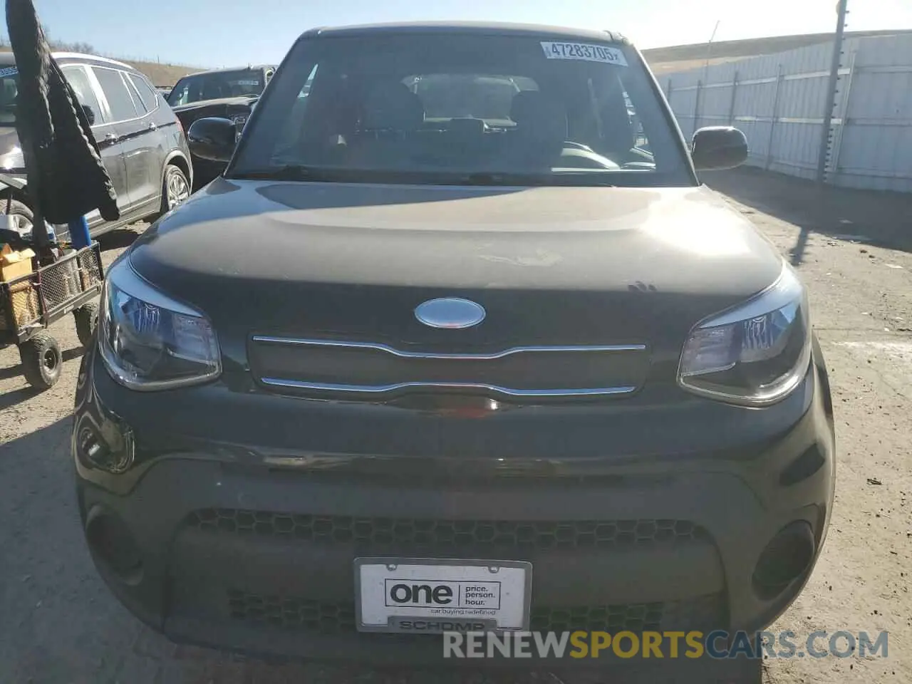 5 Photograph of a damaged car KNDJN2A29K7024812 KIA SOUL 2019