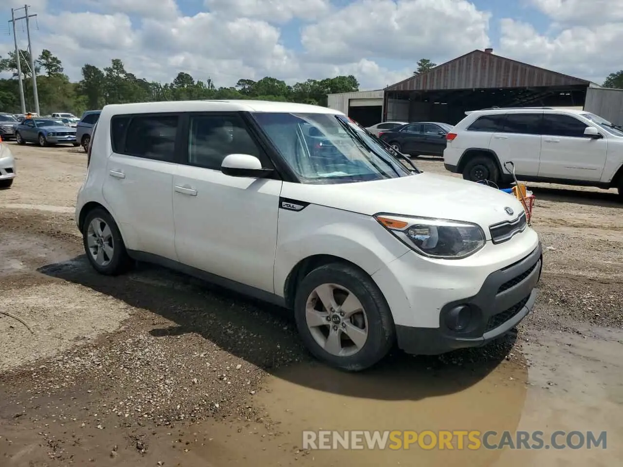 4 Photograph of a damaged car KNDJN2A29K7645306 KIA SOUL 2019