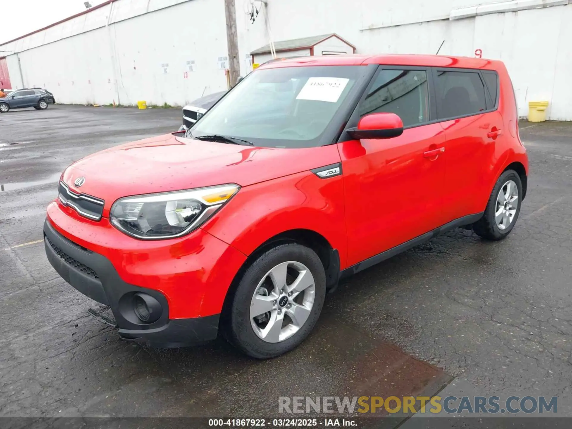 2 Photograph of a damaged car KNDJN2A29K7650098 KIA SOUL 2019