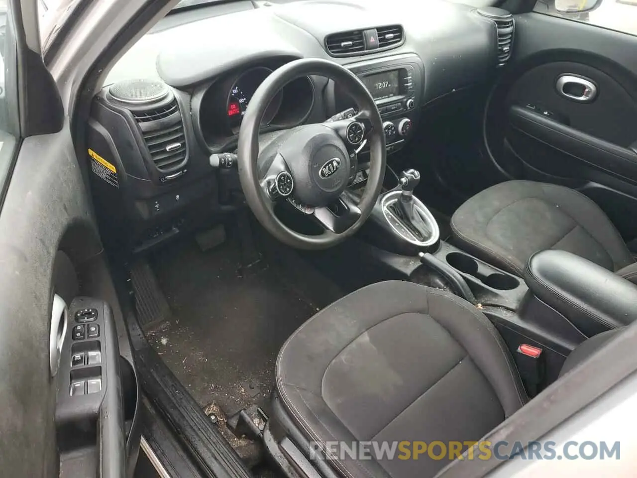 8 Фотография поврежденного автомобиля KNDJN2A29K7687250 KIA SOUL 2019