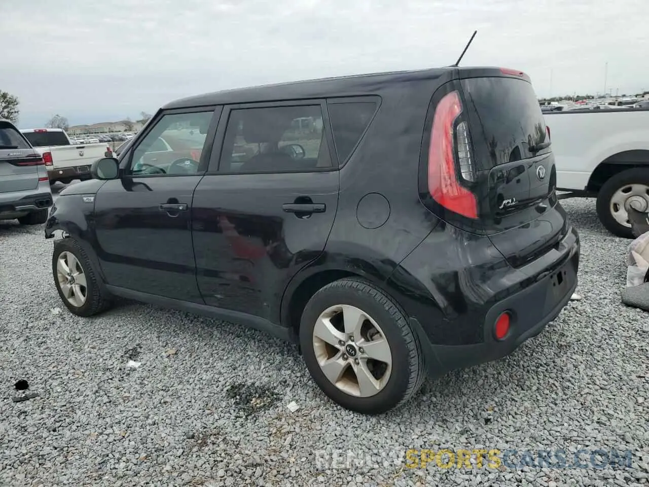2 Photograph of a damaged car KNDJN2A29K7688804 KIA SOUL 2019