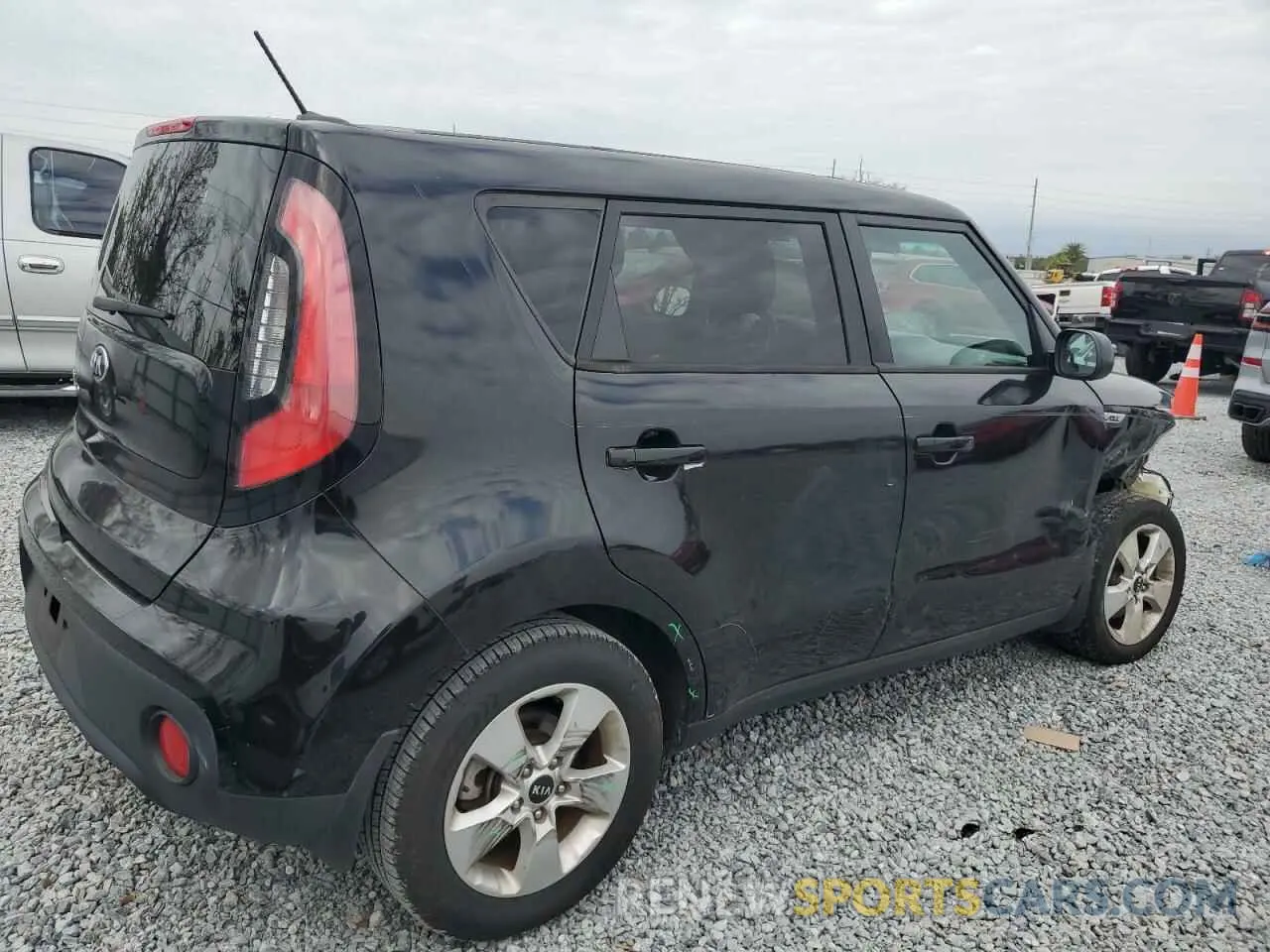 3 Photograph of a damaged car KNDJN2A29K7688804 KIA SOUL 2019