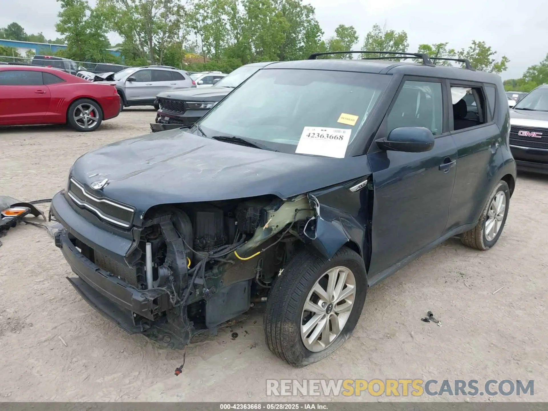 2 Фотография поврежденного автомобиля KNDJP3A50K7014633 KIA SOUL 2019