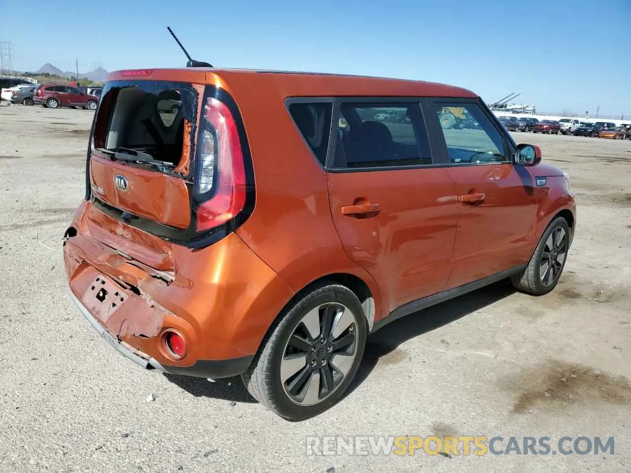 3 Photograph of a damaged car KNDJP3A53K7696620 KIA SOUL 2019