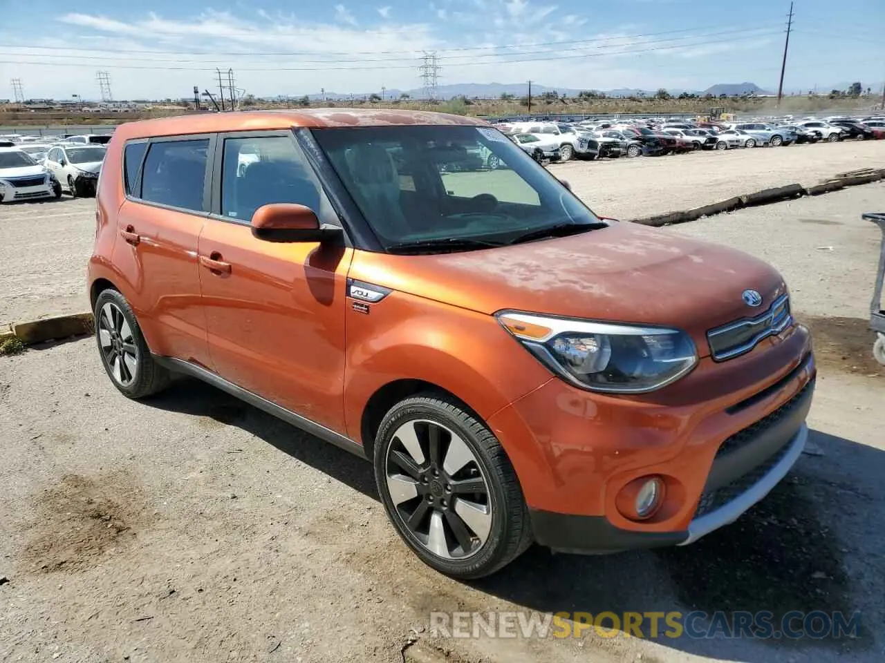 4 Photograph of a damaged car KNDJP3A53K7696620 KIA SOUL 2019