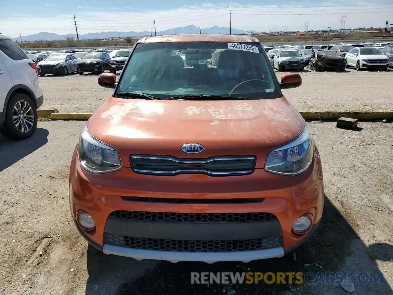 5 Photograph of a damaged car KNDJP3A53K7696620 KIA SOUL 2019