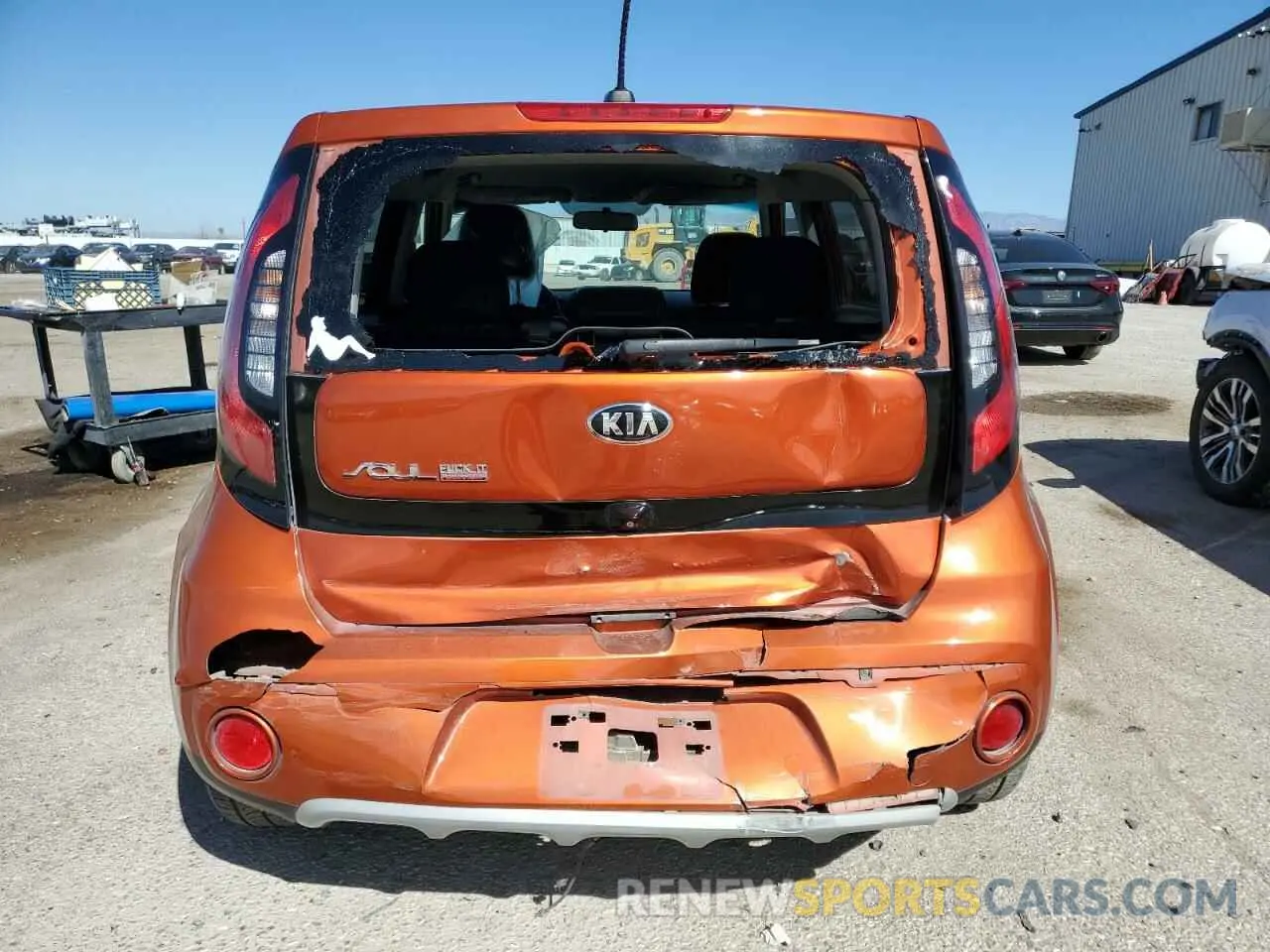 6 Photograph of a damaged car KNDJP3A53K7696620 KIA SOUL 2019
