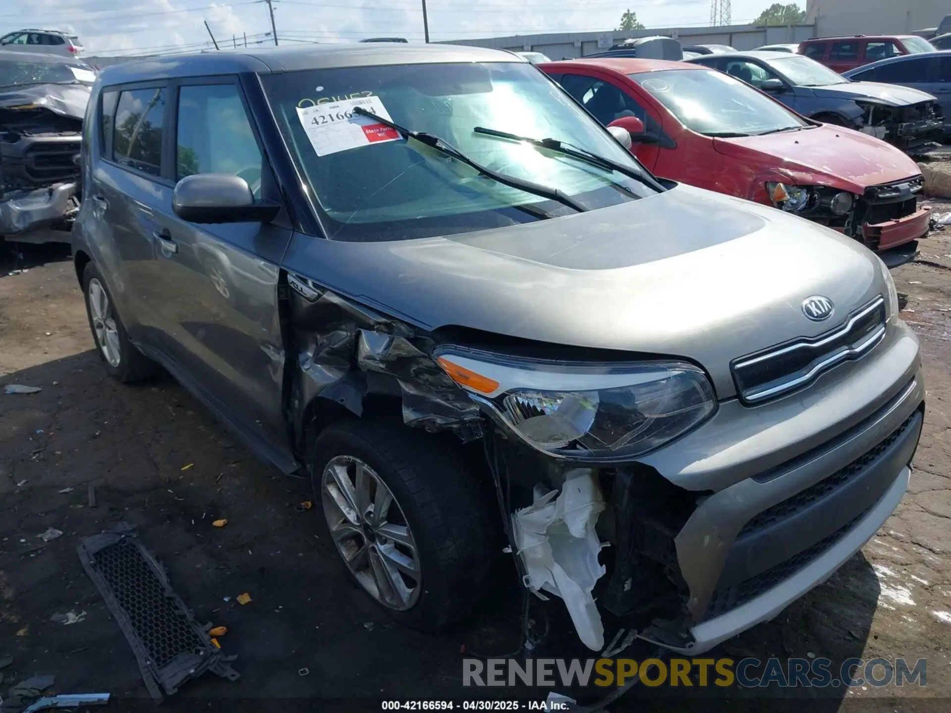 6 Photograph of a damaged car KNDJP3A56K7019870 KIA SOUL 2019