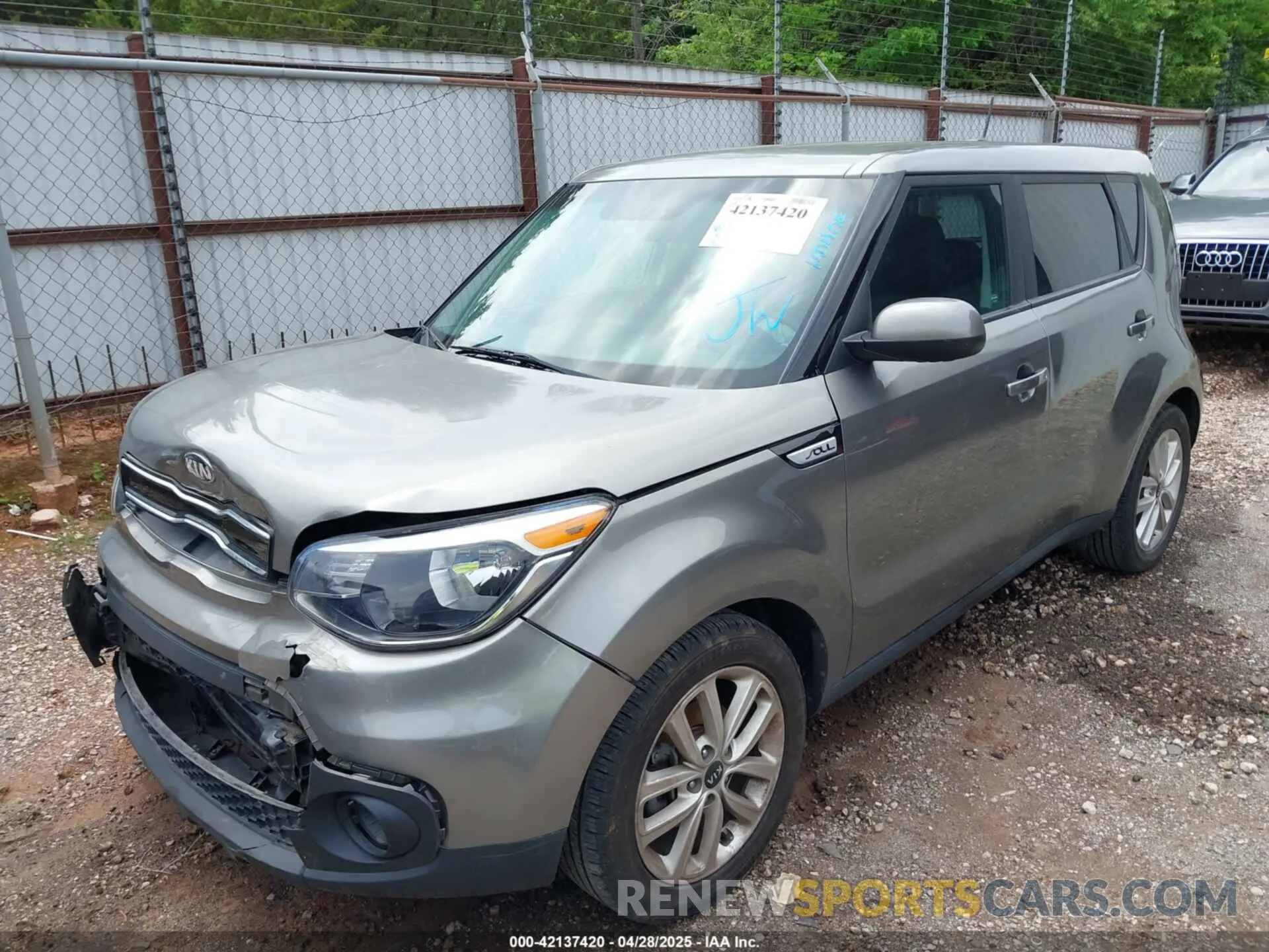 2 Photograph of a damaged car KNDJP3A56K7698202 KIA SOUL 2019