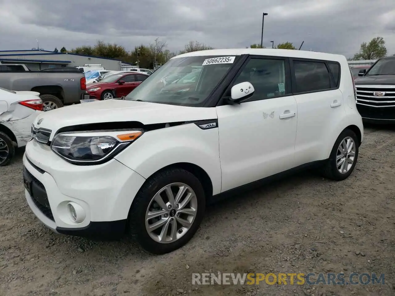 1 Фотография поврежденного автомобиля KNDJP3A58K7696385 KIA SOUL 2019