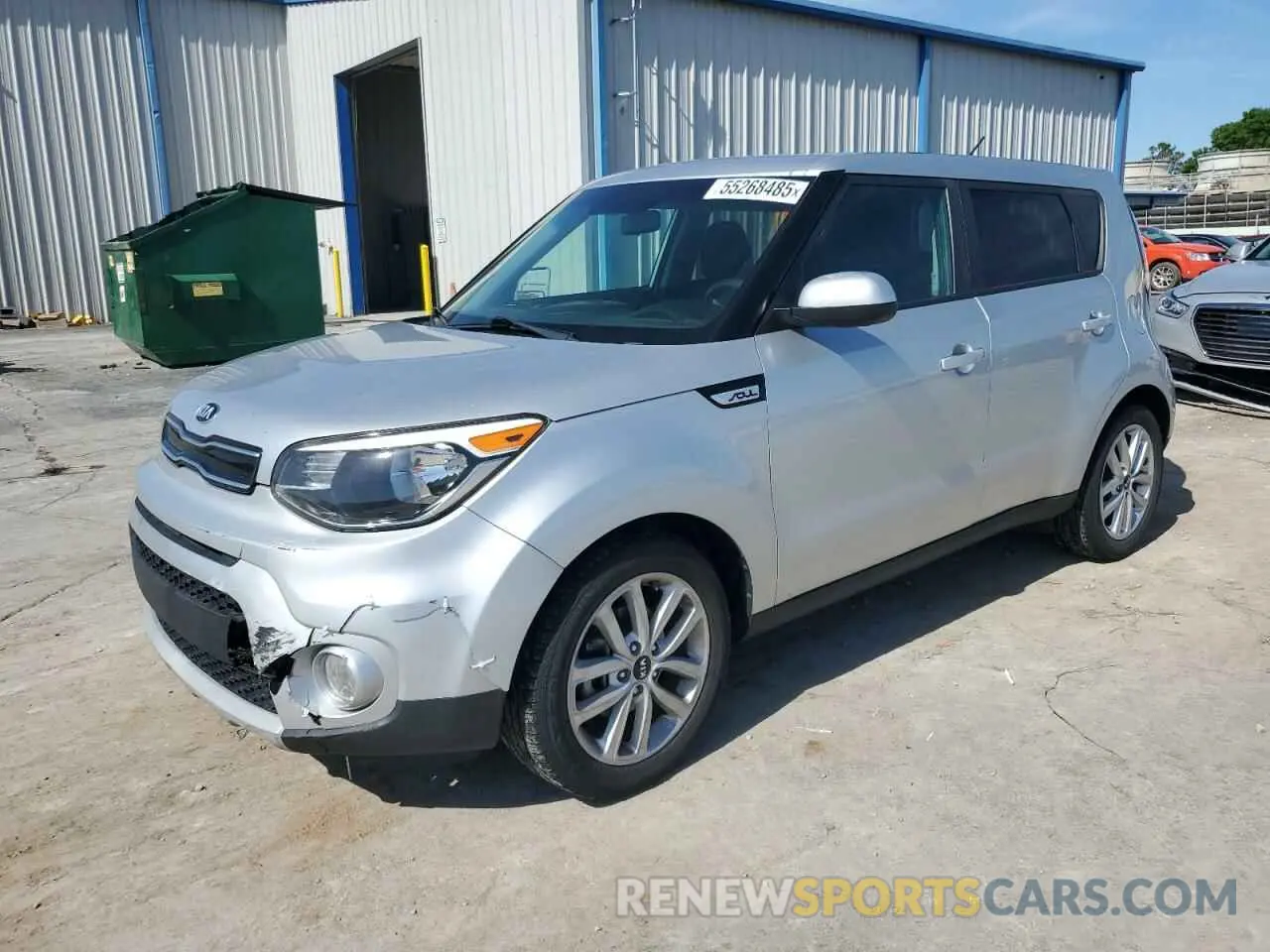 1 Фотография поврежденного автомобиля KNDJP3A5XK7677319 KIA SOUL 2019