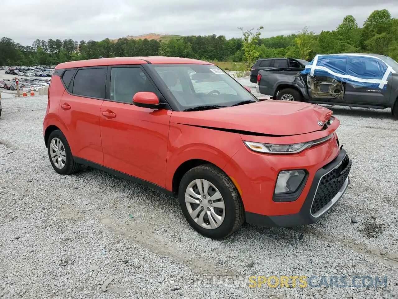 4 Photograph of a damaged car KNDJ23AU0L7016616 KIA SOUL 2020